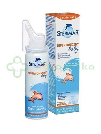 Sterimar Baby spray hipertoniczny z miedzią 50 ml