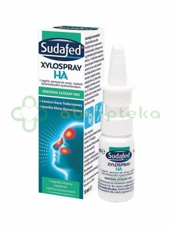 Sudafed XyloSpray HA 1mg / ml aerozol 10 ml