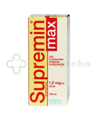 Supremin MAX, 1,5 mg/ml, syrop, 150 ml