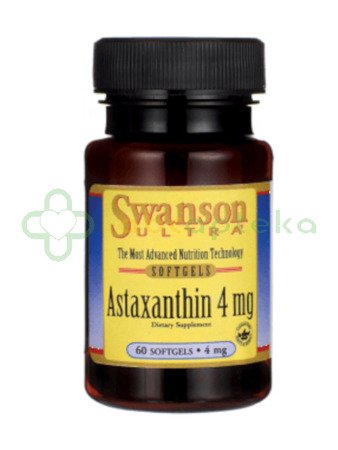 Swanson Astaksantyna, 60 kapsułek