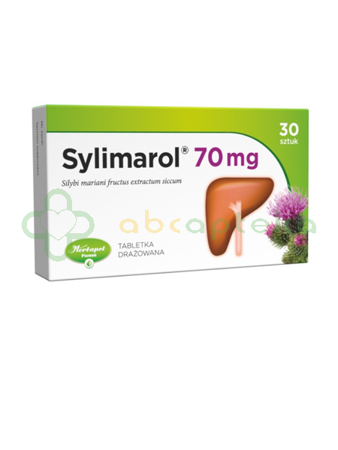 Sylimarol, 70 mg, 30 tabletek drażowanych