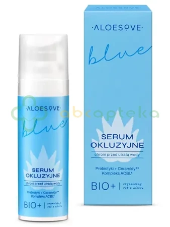 Sylveco Aloesove, Blue, Serum okluzyjne do twarzy, 30 ml