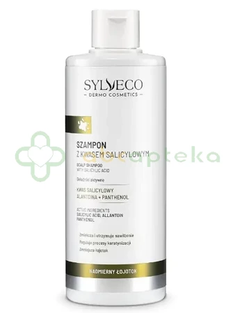 Sylveco Dermo, Nadmierny Łojotok, Szampon z kwasem salicylowym, 300 ml