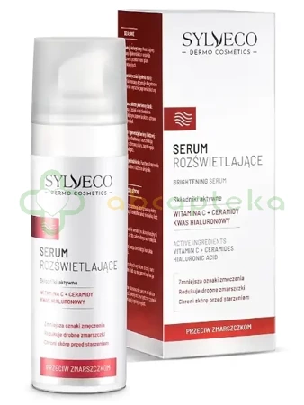 Sylveco Dermo, Przeciw Zmarszczkom,  Serum rozświetlające do twarzy,    30 ml