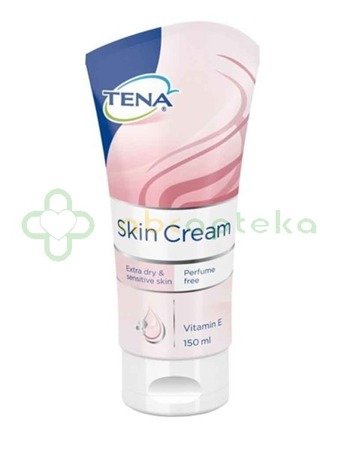 TENA Skin Cream, Krem nawilżający do ciała z witaminą E, 150 ml