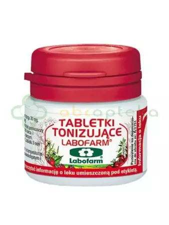 Tabletki tonizujące, 20 tabletek