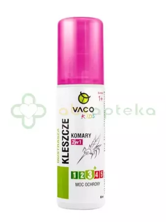 VACO KIDS płyn na komary i kleszcze 80 ml