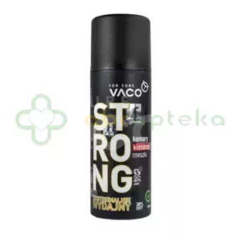 Vaco Strong, spray na komary, kleszcze i meszki, DEET 30%, 170 ml