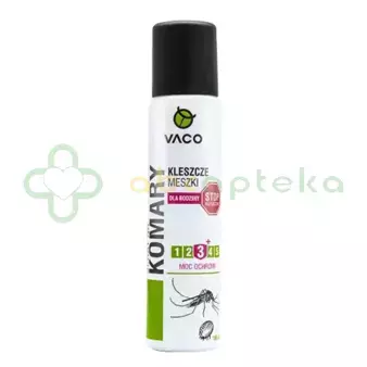 Vaco, spray na komary, kleszcze i meszki, 100 ml