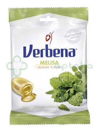 Verbena, cukierki ziołowe z melisą i witaminą C, 60 g