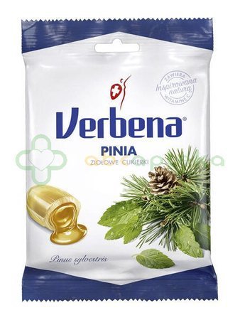Verbena, cukierki ziołowe z pinią i witaminą C, 60 g