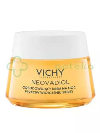 Vichy Neovadiol Post-Menopause, odbudowujący krem na noc przeciw wiotczeniu skóry, 50 ml