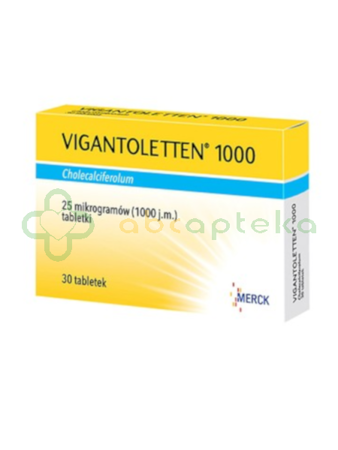Vigantoletten 1000, 30 tabletek