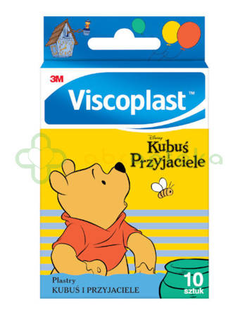 Viscoplast Kubuś i Przyjaciele, plastry dziecięce 72 x 25 mm, 10 sztuk 