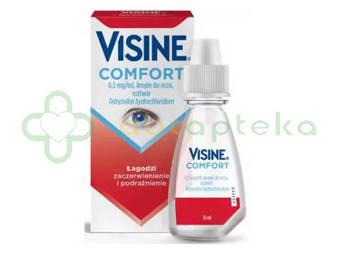 Visine Comfort krop.do oczu, roztw. 0,5 mg/ml 15 ml (but.)