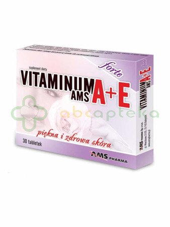 Vitaminum A+E AMS Forte, 30 tabletek
