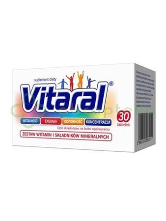 Vitaral, 30 drażetek