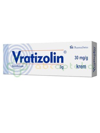 Vratizolin, 30 mg/g,  krem, 3 g