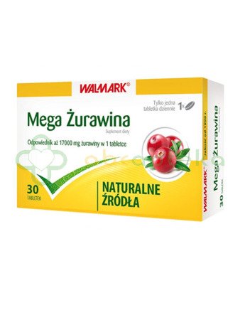 Walmark Mega Żurawina 30 tabletek