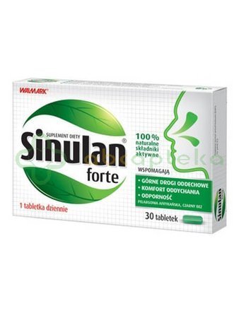 Walmark Sinulan forte, 30 tabletek