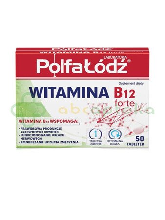 Witamina B12 Forte 50 tabletek