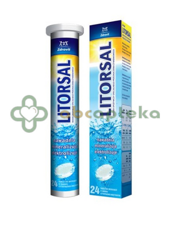 Zdrovit Litorsal, 24 tabletki musujące