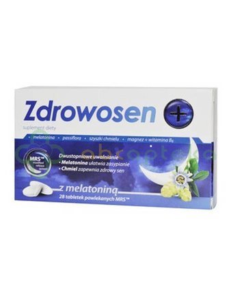 Zdrowosen z Melatoniną 1 mg, 28 tabletek