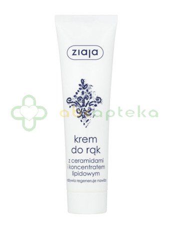 Ziaja Ceramidowa, krem do rąk z ceramidami i koncentratem lipidowym, 100 ml