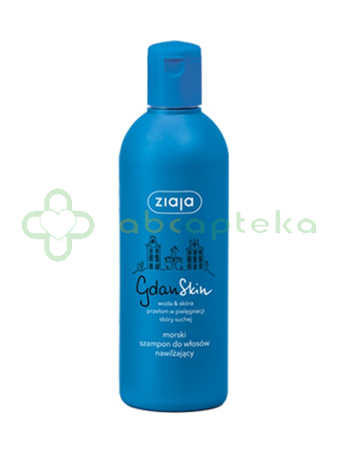 Ziaja GdanSkin, morski szampon nawilżający, 300 ml