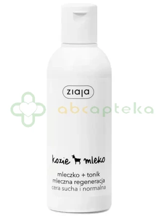 Ziaja Kozie Mleko, mleczko + tonik mleczna regeneracja, 200 ml