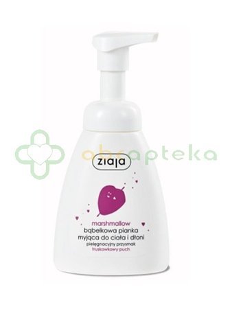 Ziaja Marshmallow pianka myjąca do ciała i dłoni 250 ml