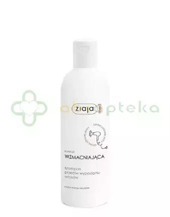 Ziaja Med, kuracja wzmacniająca, szampon przeciw wypadaniu włosów, 300 ml