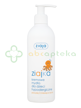 Ziaja Ziajka, kremowe mydło dla dzieci, 300 ml