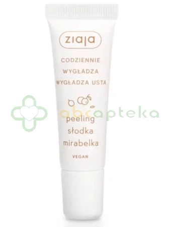 Ziaja peeling do ust, słodka mirabelka,12 ml