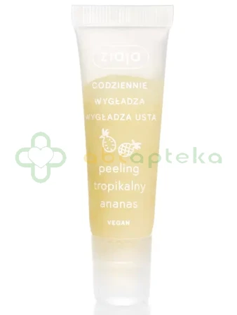 Ziaja peeling do ust, tropikalny ananas, 12ml