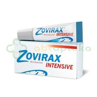 Zovirax Intensive, 50mg/g, krem, 2 g