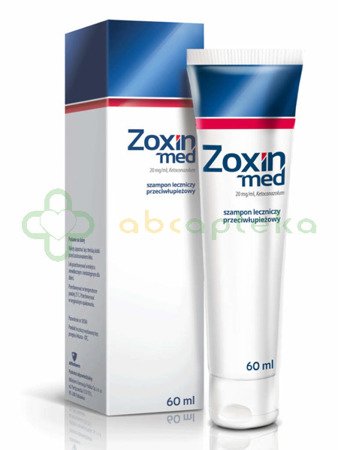 Zoxin-med 20 mg/ml szampon leczniczy przeciwłupieżowy 60 ml