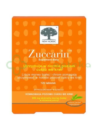 Zuccarin 120 tabletek